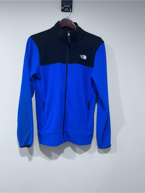The North Face Other - North Face PolarTec Full Zip Fleece Jacket Blue Circular Design Men’s Size Small